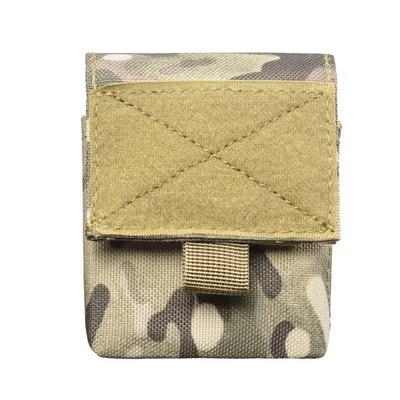 1000D нейлоновые военные EDC гаджеты Карманный Жилет Molle коробка для хранения сигарет чехол для зажигалки оболочка камуфляжные аксессуары посылка для мелочей - Цвет: CP