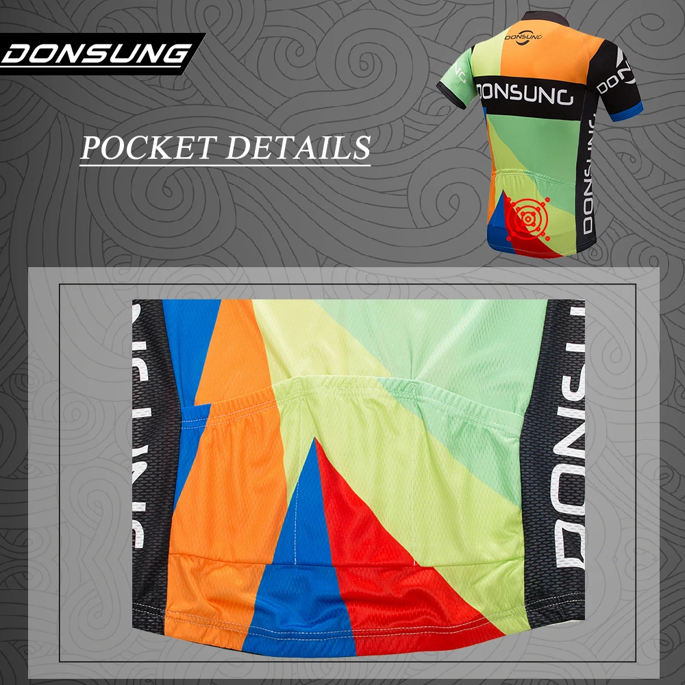 Гоночный велосипед Велосипедная форма Mountian Велоспорт наборы короткий рукав Майо