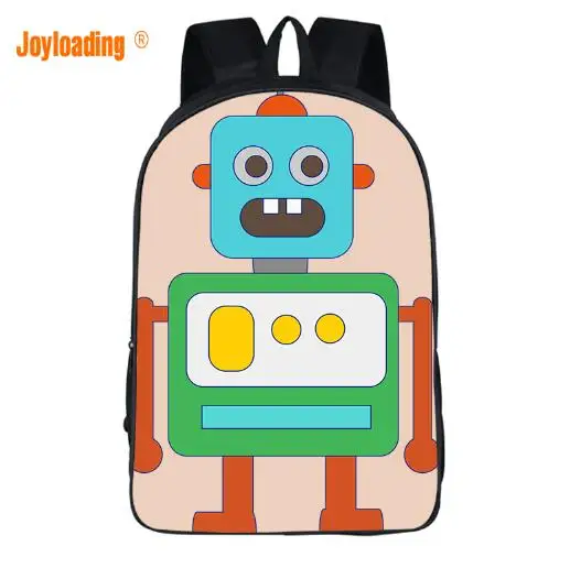 Joyloading стильный мультяшный милый детский рюкзак с роботом школьный школьная