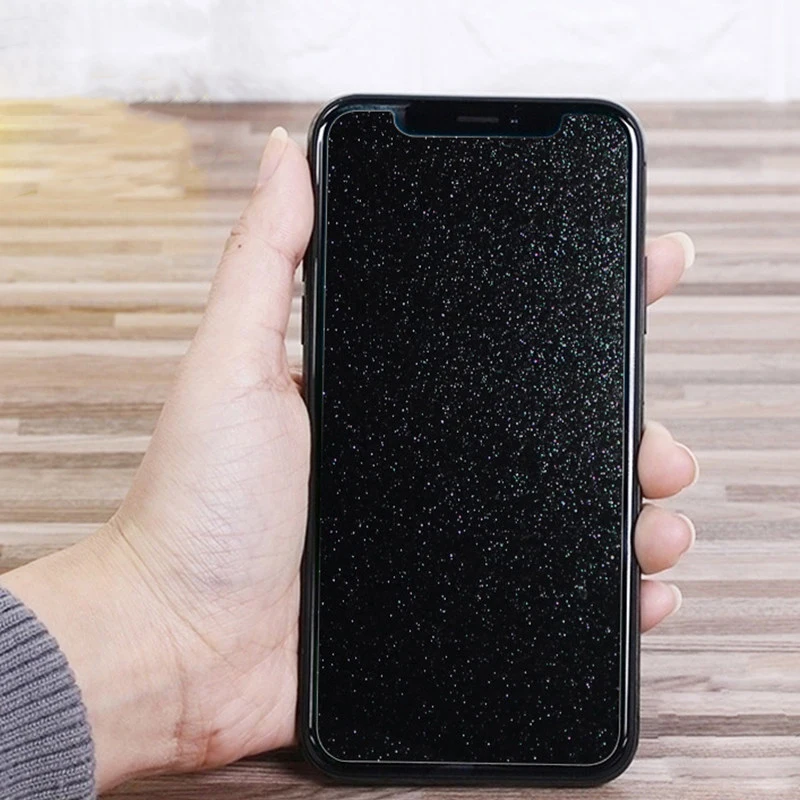 CCDZ 2 шт 9H алмазное блестящее закаленное стекло для iPhone XS Max Защита экрана XR