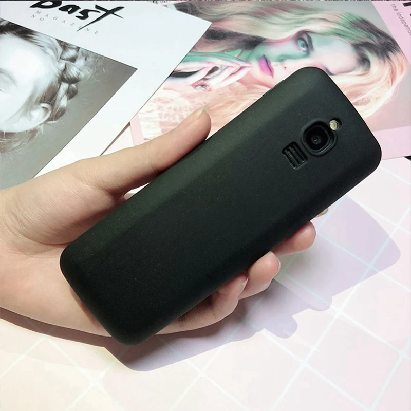 Чехол для Nokia 8110 матовый Мягкий Силиконовый ТПУ чехол чехлы телефонов с рисунком