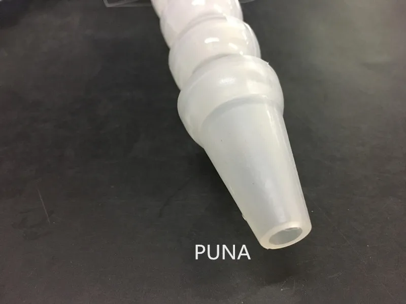 Пластиковый гибкий шланг для воды масла охлаждающей жидкости 30 см резьба 1/4 дюйма