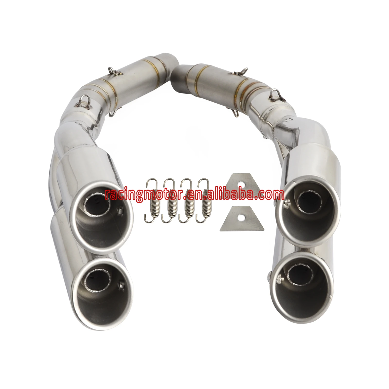 NICECNC мотоцикл выхлопной трубы для Kawasaki Z1000 2010 2011 2012 2013 2014 2015 2016 Z 1000 глушитель