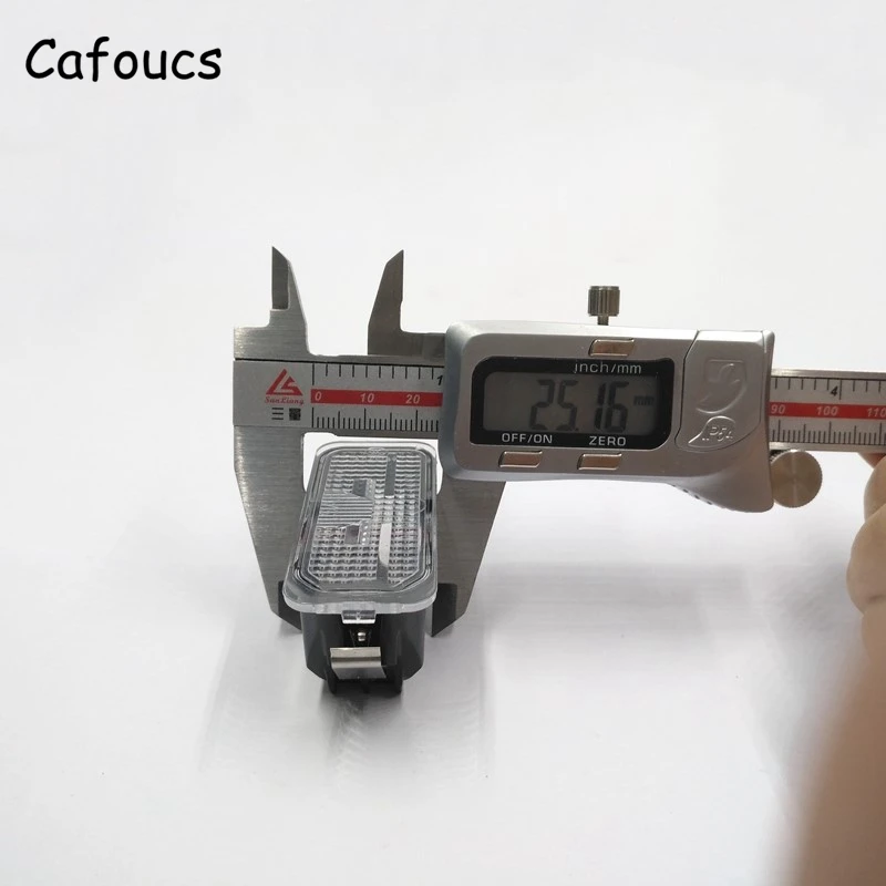 Cafoucs для Ford Mondeo 2007 2010 Автомобильный задний номерной знак свет без лампочек Fiesta S max