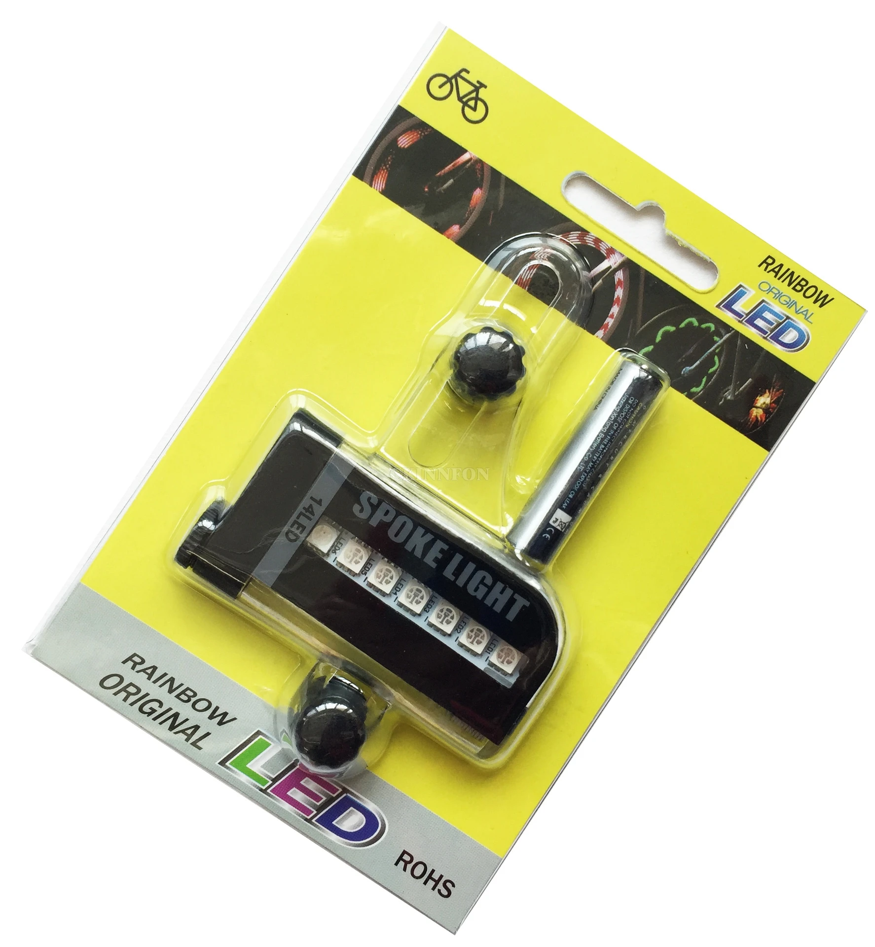 200Pcs/Lot LED Bike Spoke Light 14 LED Cycling Light Wheel Spoke Bike Light Spoke Light 30 Changes