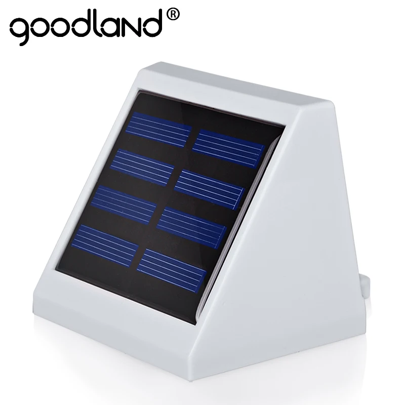 Goodland светодиодный светильник на солнечной батарее Водонепроницаемый IP65 Садовый