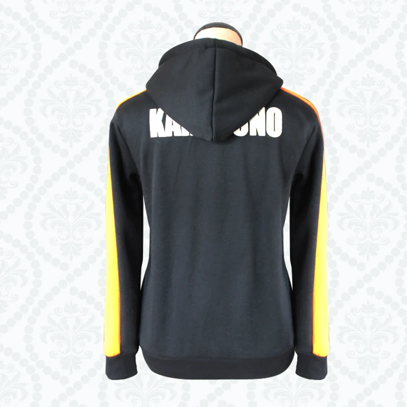 Кошмарным! Karasuno/куртки Хината саювы для средней школы костюм косплея толстовки с