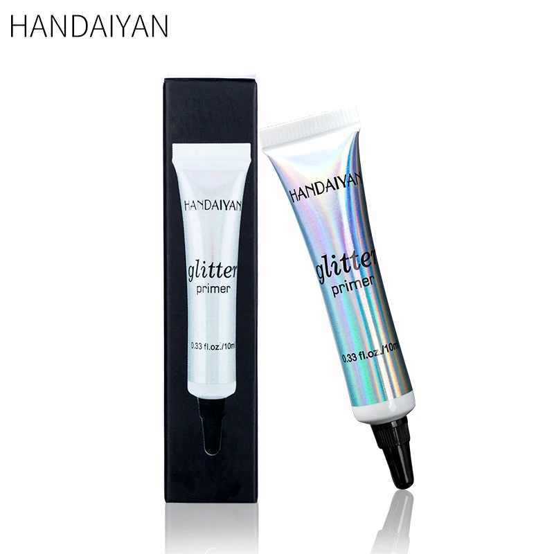 

HANDAIYAN Makeup Glitter Primer Long Lasting Eyeshadow Color Special Base for Make up Brighten Cream Cosmetics Glue Foundation