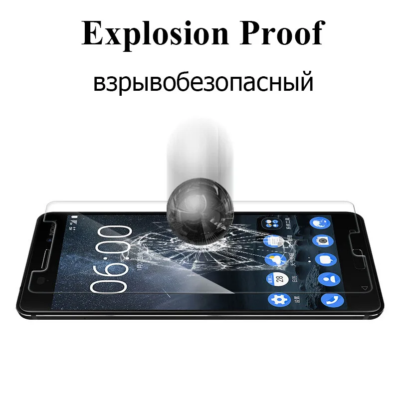 Защитное стекло на Nokia 6 Nokia5 Nokia2 Nokia3 Nokia6 Nokia8 2 3 5 8 Nokio Закаленное пленка Tremp Pelicula es |