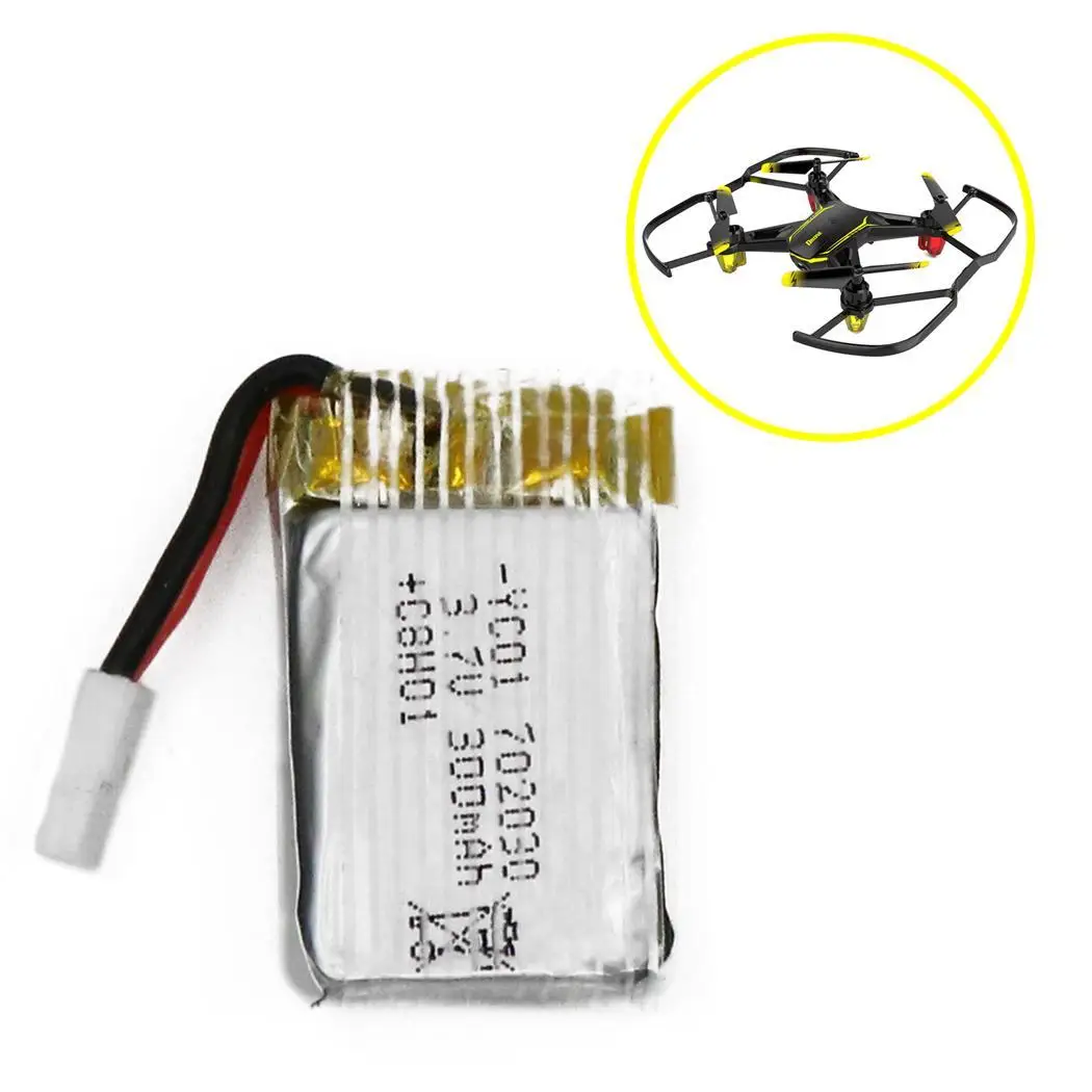 3 7 V 300 mAh перезаряжаемая батарея низкого сопротивления да для Global Drone GW66 как
