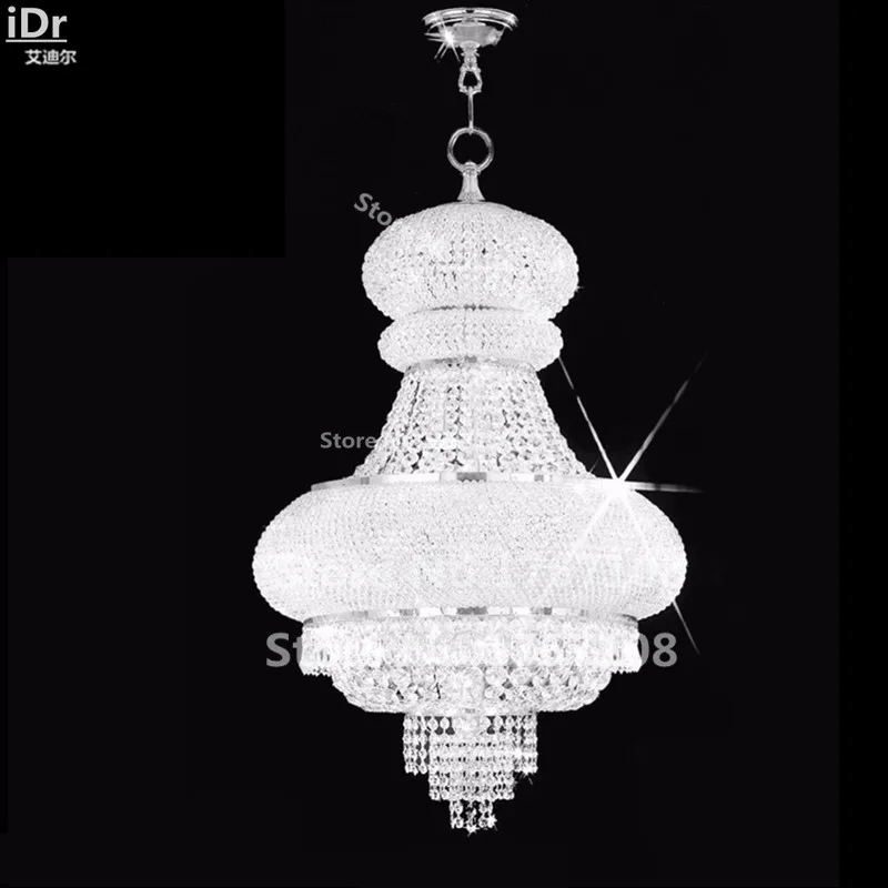 

Modern18 Lights dome basket crystal chandeliers in chrome finish,D65xH90cm high quality free delivery RF-1