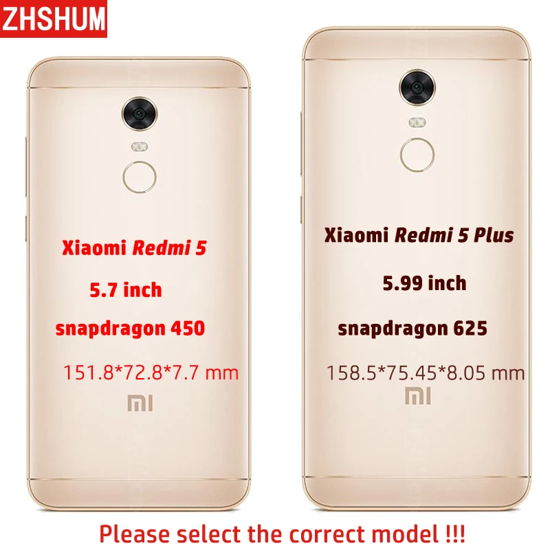 Чехол из углеродного волокна с узором для Xiaomi Redmi 5 Plus мягкий силиконовый чехол