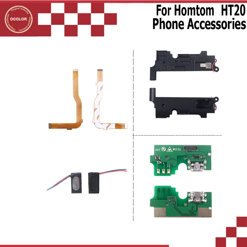 Наушники ocolor для HOMTOM HT20 usb-разъем плата зарядки громкий динамик FPC материнская
