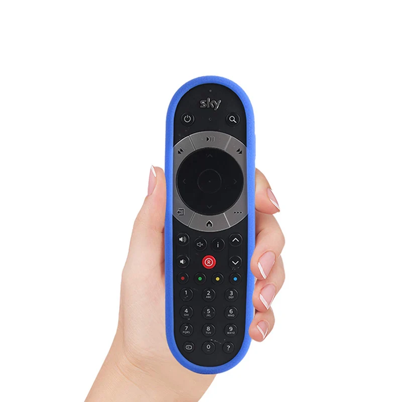 blue only case Чехлы с пультом дистанционного управления для SKY Q SIKAI ударопрочный защитный чехол совместимый с сенсорным и не-сенсорным кожей с ручной петлей - Цвет: blue only case