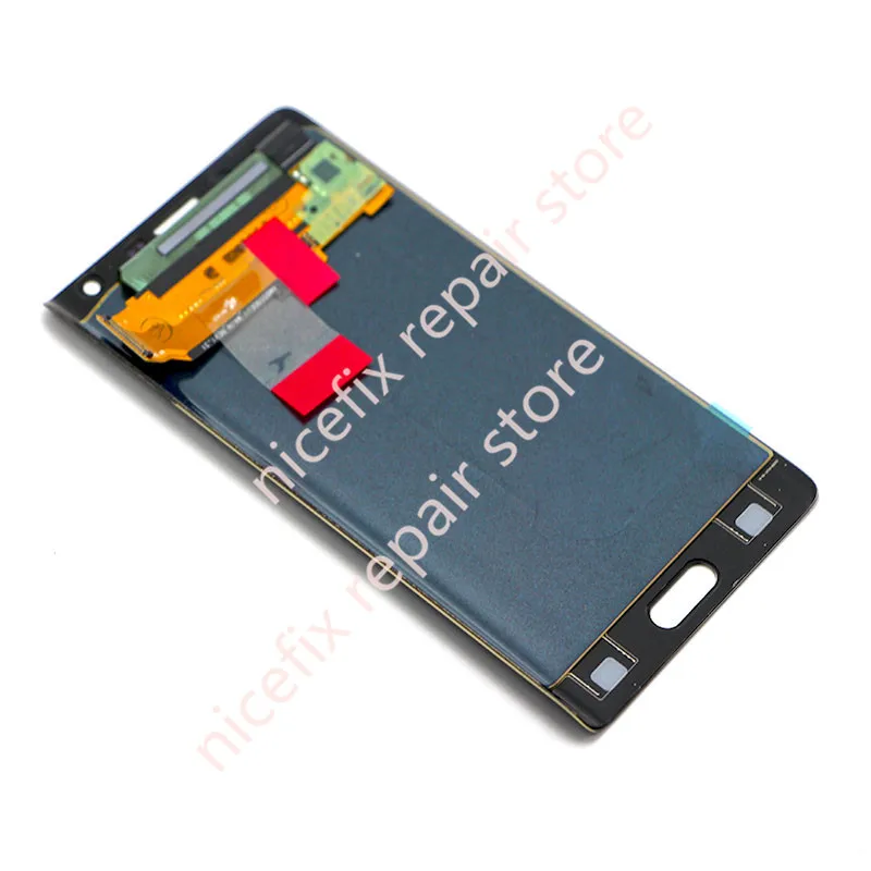 SUPER AMOLED для SAMSUNG Galaxy Note 4 Edge lcd N915 N915FD N915F ЖК дисплей с рамкой дигитайзер в сборе smnote