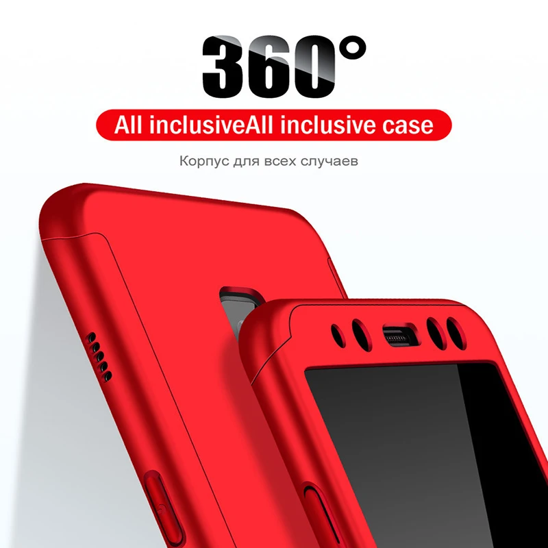 360 полная Защита для samsung Galaxy A9 A7 A6 A8 Plus 2018 A2 Core тонкий матовый жесткий чехол из