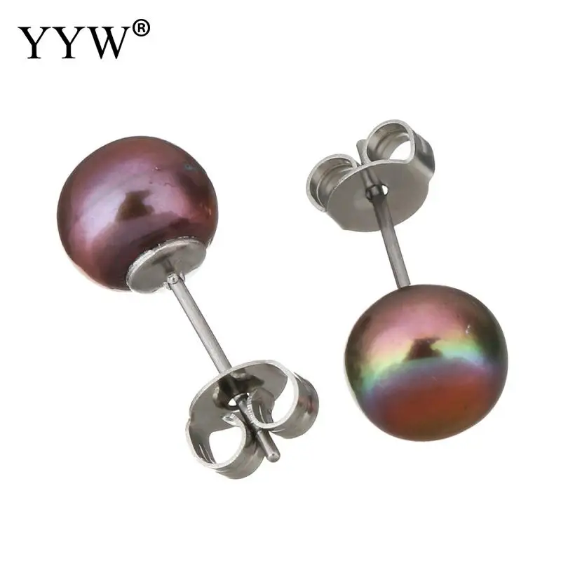 2017 Модный высококачественный комплект из нержавеющей стали для женщин жемчужное