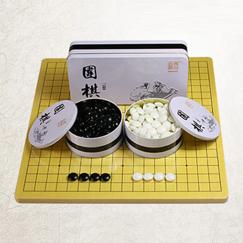 BSTFAMLY Go шахматы 19 Road 361 шт./компл. для 22 мм штук китайская старая игра Go Weiqi международные шашки складная игрушка подарок LB41