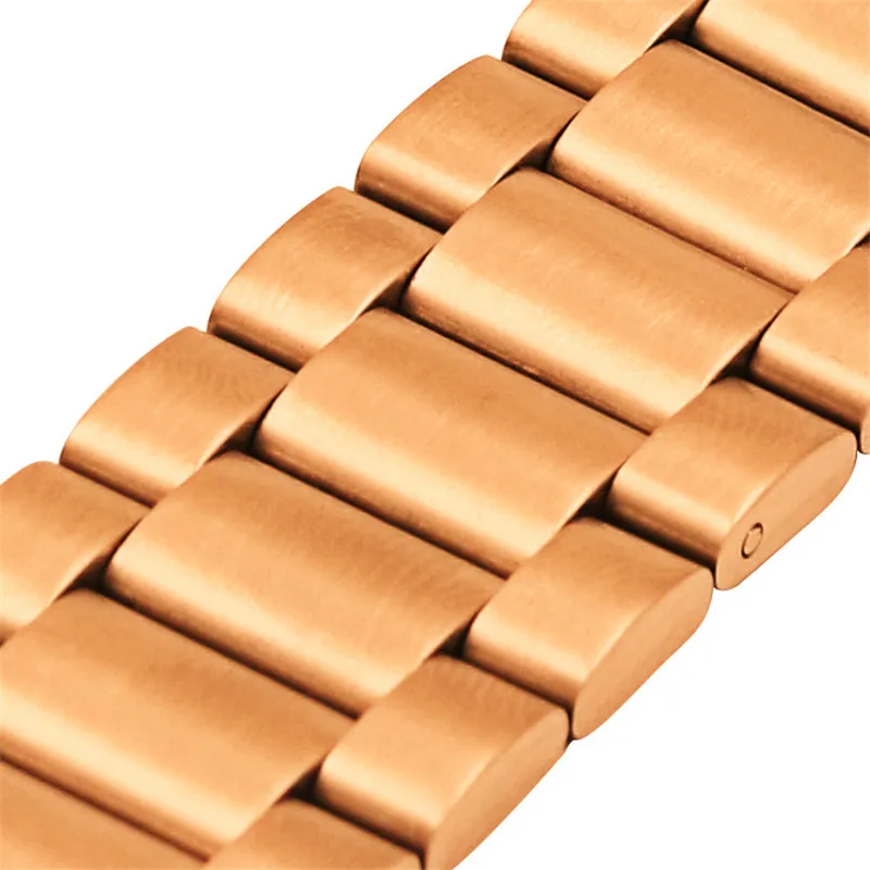 20 22mm width Solid Stainless Steel Bands For Gear S2 S3 Galaxy watch 42mm 46mm Huawei huami With Durable Wristbands Accessories