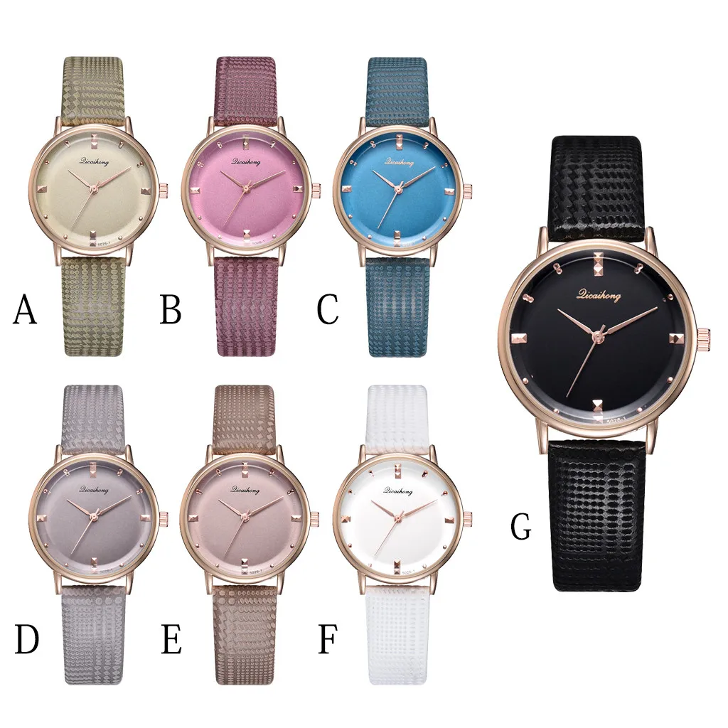Лучшие продажи Montre Femme женские часы GENEVA часы кожаные кварцевые женские часы Bayan Kol Saati женские наручные часы