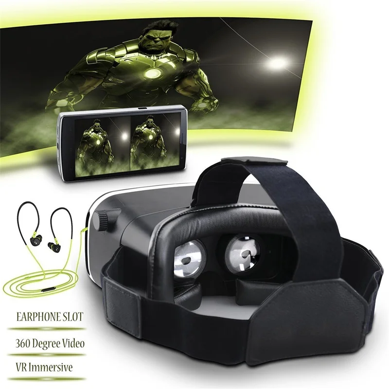 VR Shinecon Виртуальная реальность 3D очки Google Cardboard 2,0 Pro версия VR очки VR BOX 2,0 фильм для 4,5-6,0 'смартфона