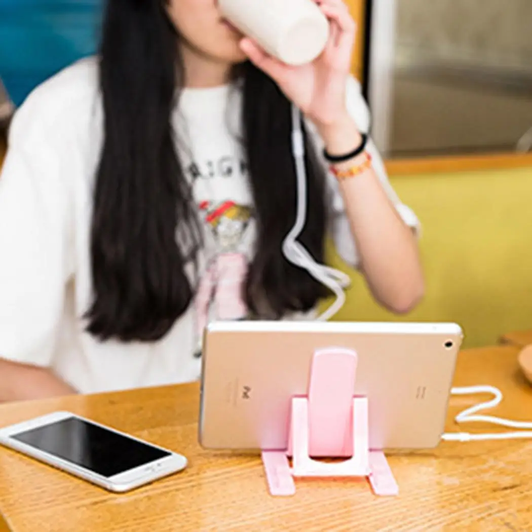 Portable Flexible Thumbs Up Mobile Phone Holder Bracket Mount Mini Table Stand All Tables PC Under 7 inch |