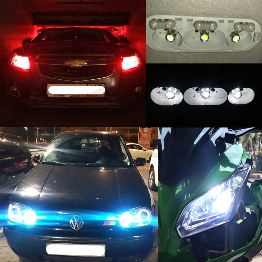 2 шт. Автомобильные светодиодные Ксеноновые лампы T10 W5W 6SMD 5630|interior light|t10 interiorw5w 2pcs |
