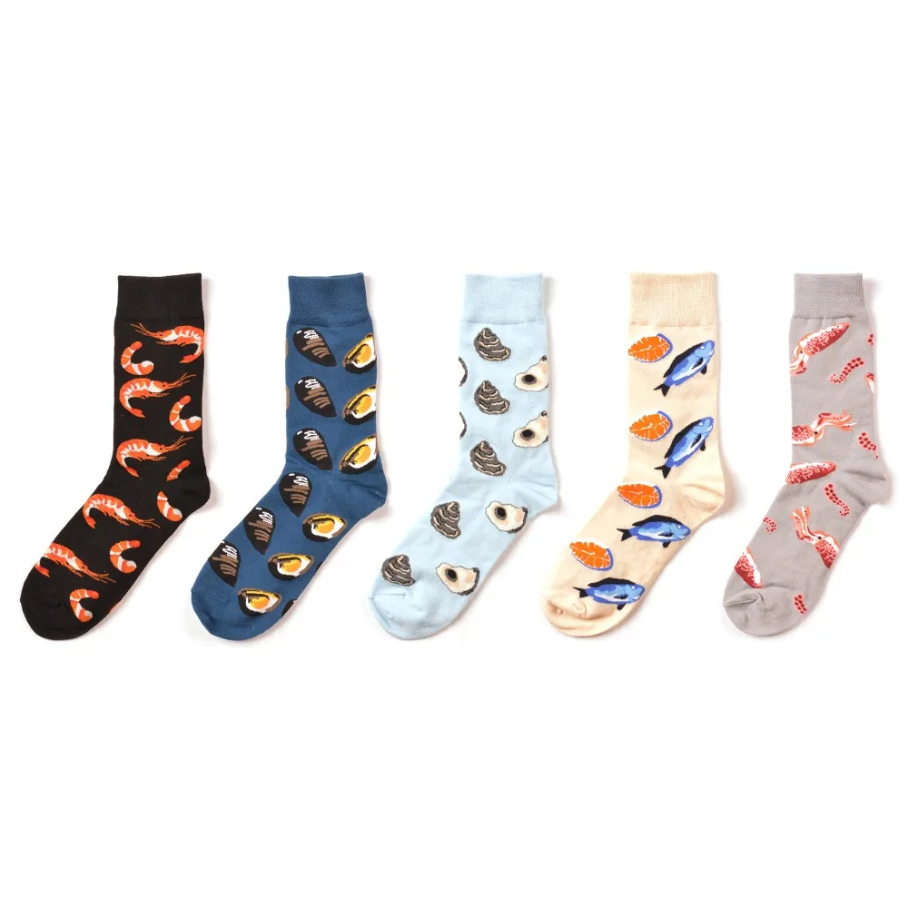 Женские морепродукты креветки рыбы жаккардовые Four Seasons Короткие хлопковые