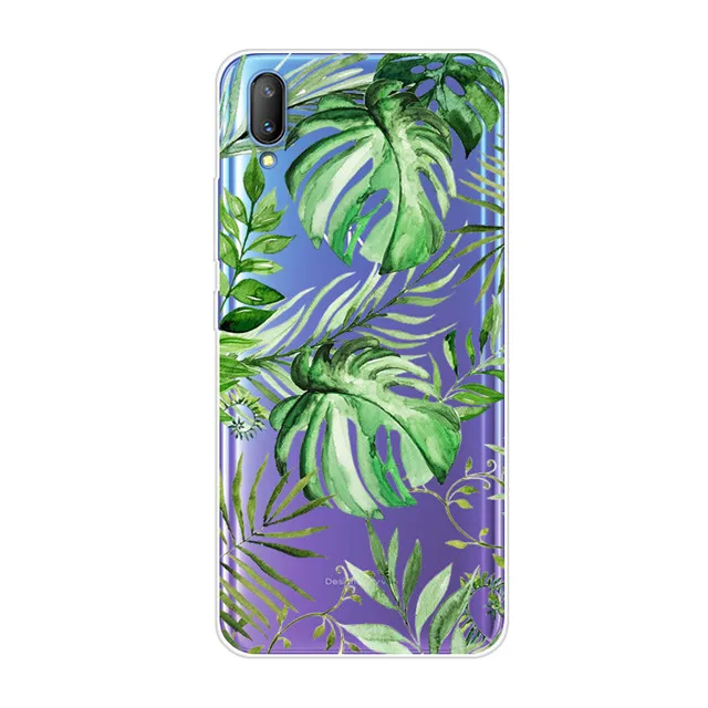 F VIVOV11 Para Для VIVO V11 чехол V11Pro силиконовый мягкий TPU телефон крышка для VIVO V11/V11 Pro Чехол V 11 модный тонкий 6,41'' - Цвет: 46