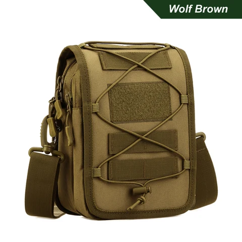 Тактическая Сумка Molle, сумка на пояс, военная сумка на плечо, водонепроницаемая военная поясная сумка, мужская сумка-мессенджер с карманом