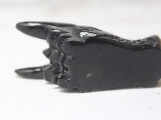 

NATURAL obsidian QUARTZ Crystal carves dragon skull HEALING