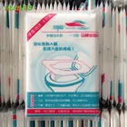 RLJLIVES 1 сумка = 10 шт.лот одноразовое покрытие на сиденье унитаза коврик 100% водонепроницаемая бумажная Накладка на унитаз аксессуары для ванной комнаты Набор