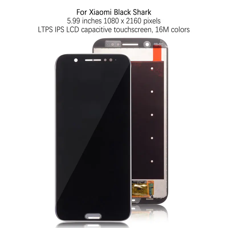 Дисплей для Xiaomi Shark LCD в сборе с тачскрином Оригинал 5.99'' черный | Мобильные