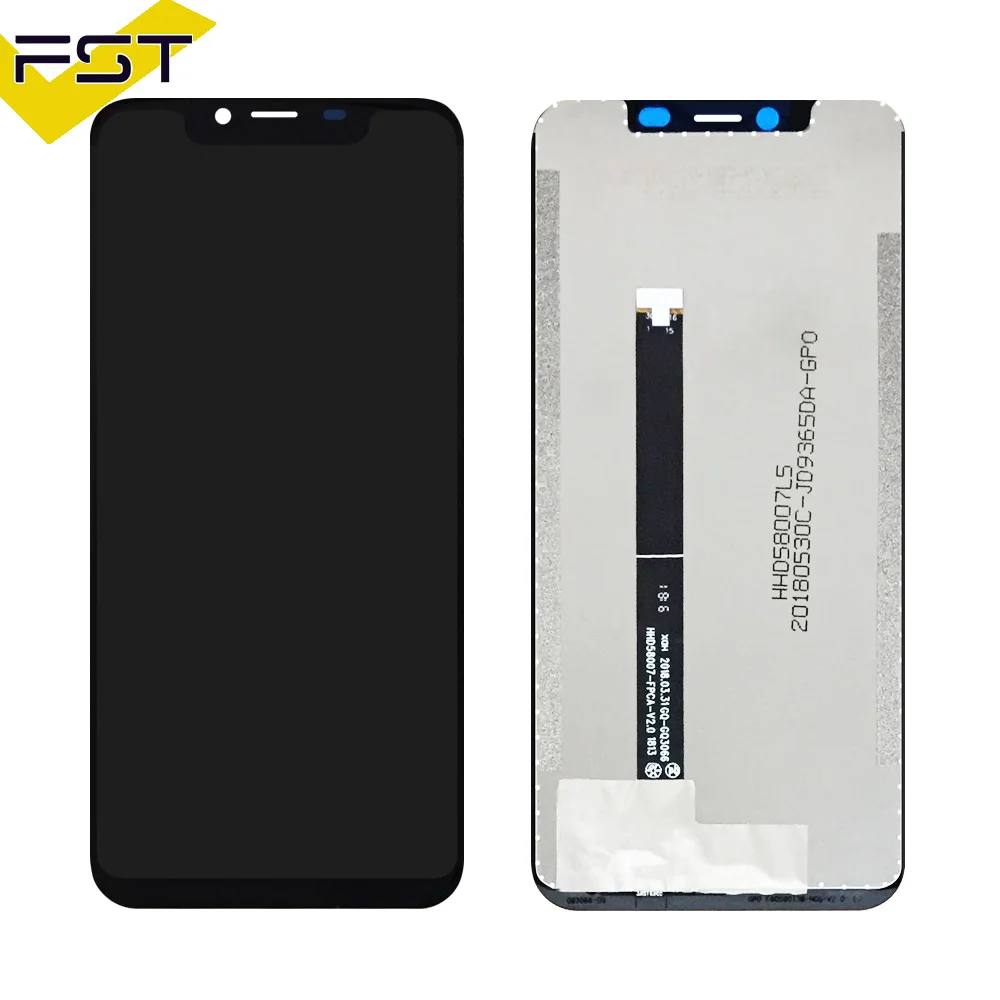 Черный 5,85 ''для Ulefone X ЖК-дисплей и сенсорный экран дигитайзер+ инструменты и клей для Ulefone X Аксессуары для мобильных телефонов