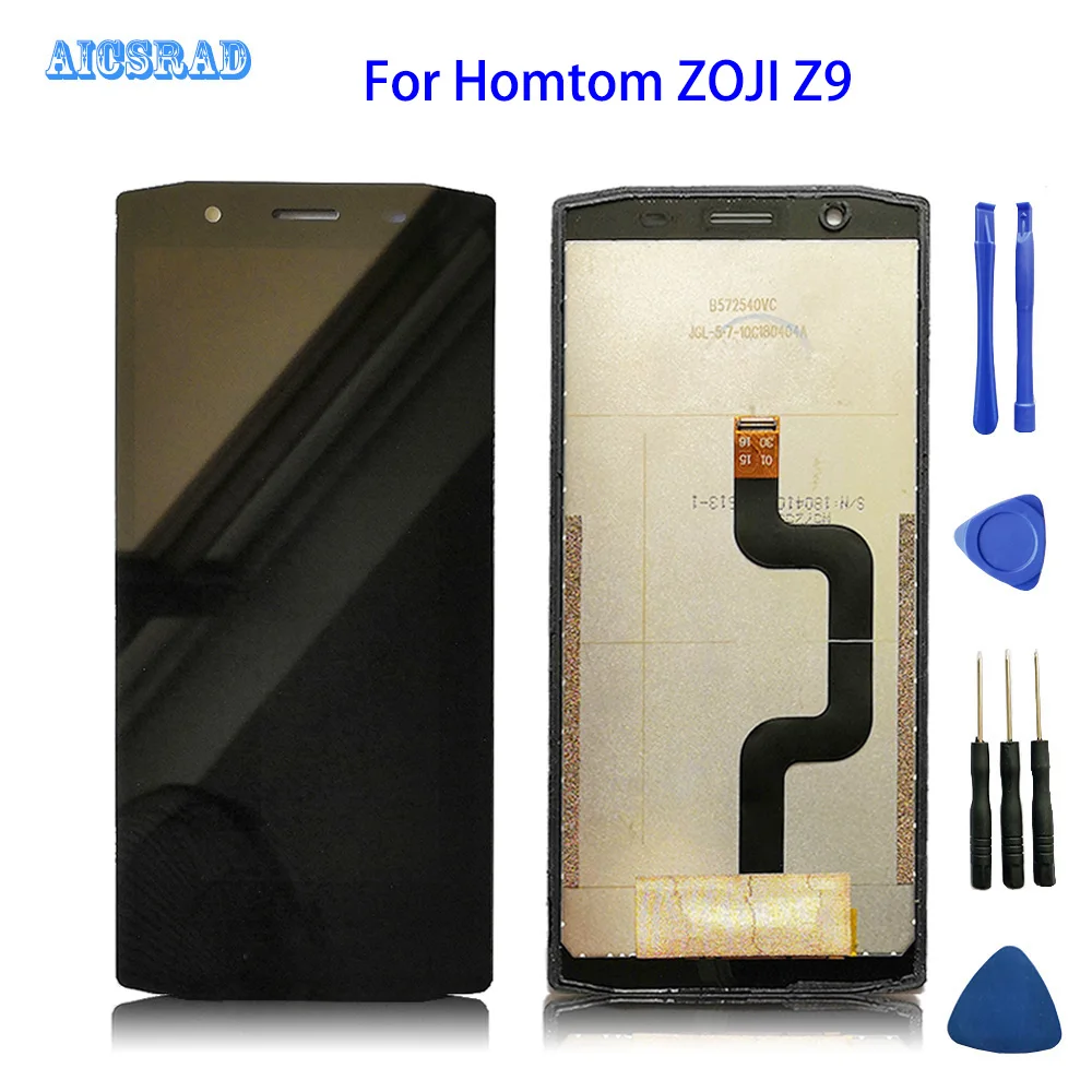 Для HOMTOM zoji z9 ЖК дисплей сенсорный дигитайзер сборка z 9 10 точечный запчасти|Экраны