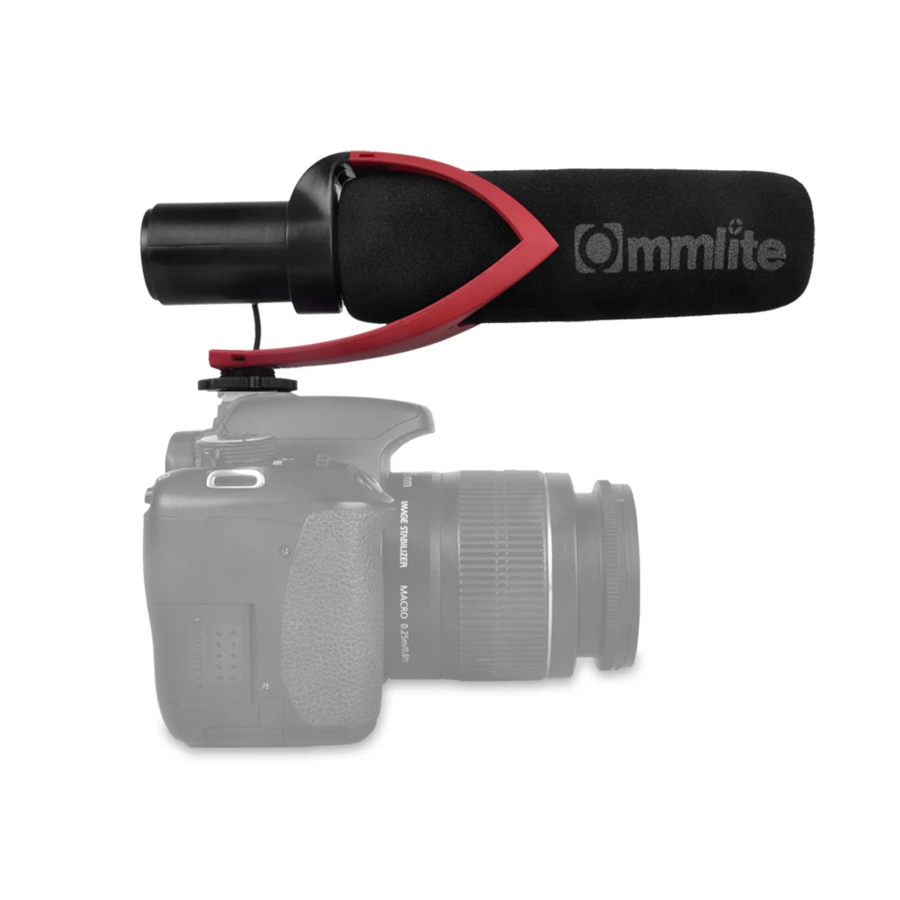 Commlite CoMica электрическое направленное конденсаторное дробовик микрофон CVM V30R для