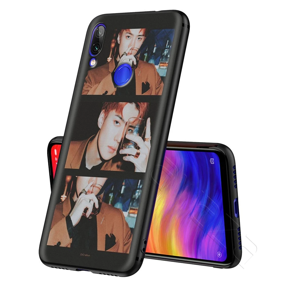 Чехол EXO Baekhyun для Xiaomi Redmi Note 8 Pro MI MAX 3 6 9 SE A1 A2 A3 10 Lite Plus 8A F1 K30 |