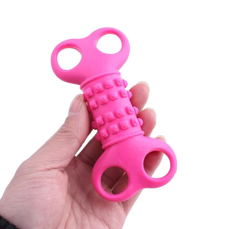 Новые устойчивые к укусам кости собаки щенка моляров резиновый мяч для игры