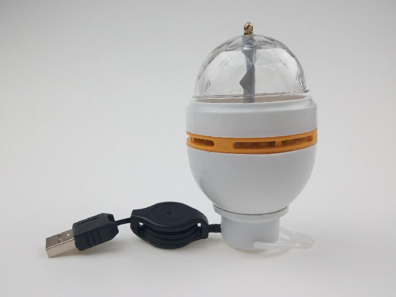5 в 3 Вт USB интерфейс RGB светодиодные лампы Портативная сценическая лампа Авто