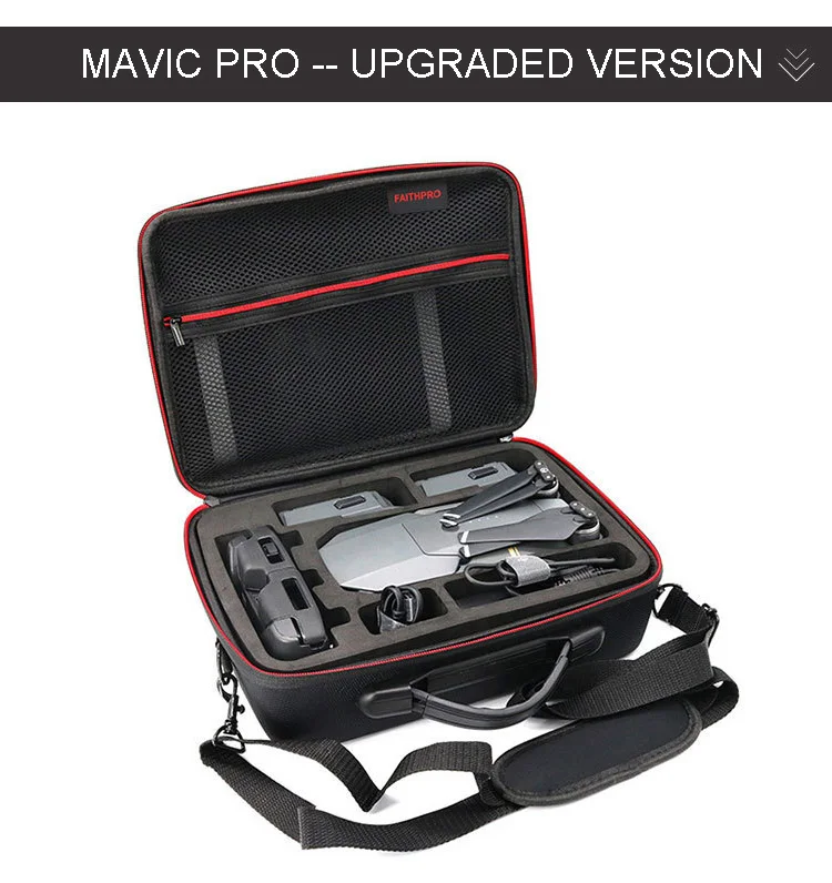 Mavic Pro DJI Hardshell водонепроницаемый наплечный Дрон сумка переносная коробка для хранения сумка для DJI MAVIC PRO Platinum