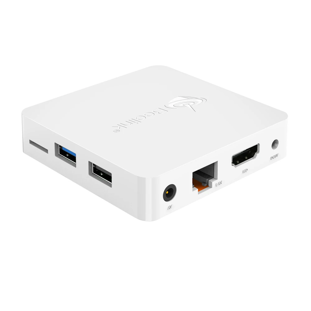 Beelink A1 Smart Android 7.1 ТВ коробка 4 ГБ 16 RK3328 К Мини-ПК LAN 1000 м BT4.0 2.4 г + 5.8 Г Доль Band WIFI USB 3.0 HDMI
