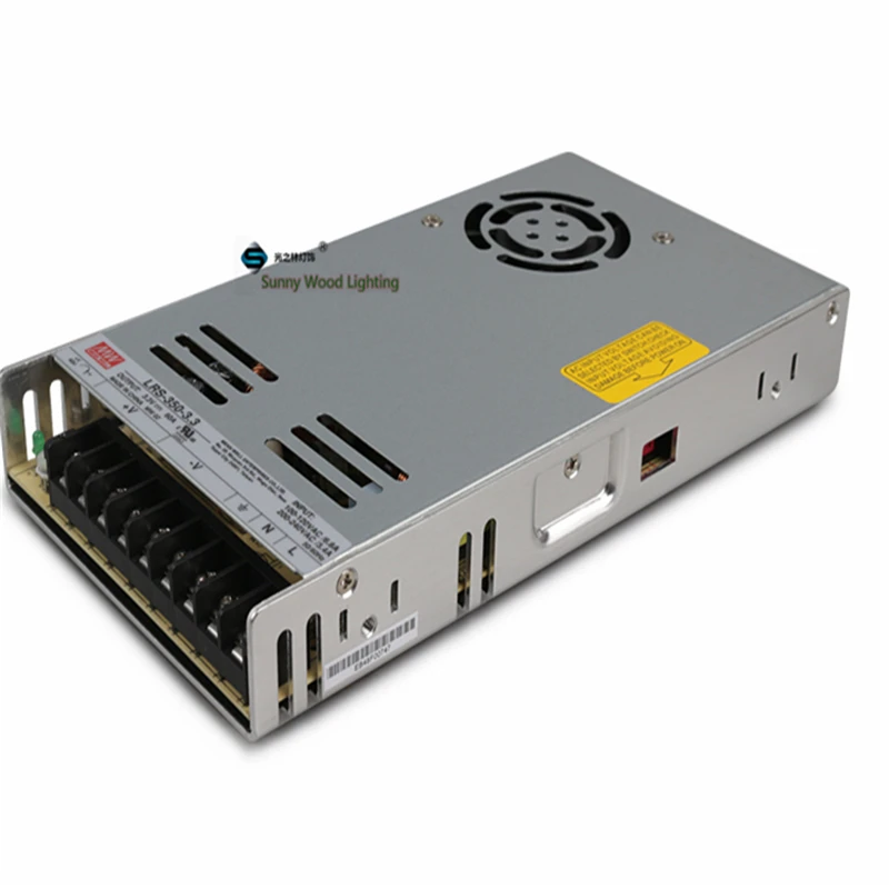 100-240Vac to 3.3VDC 198W 3.3V 60A UL Listed power supply LED screen monitor ultra slim driver LRS-350-3.3 |