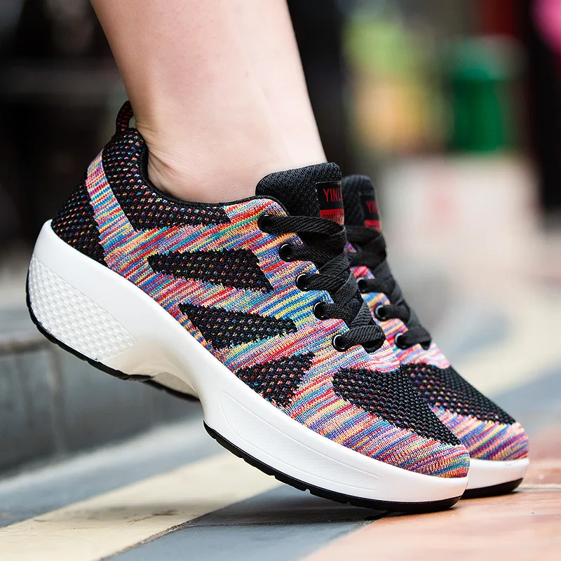 Кроссовки для танцев Современная танцевальная обувь женщин нескользящая