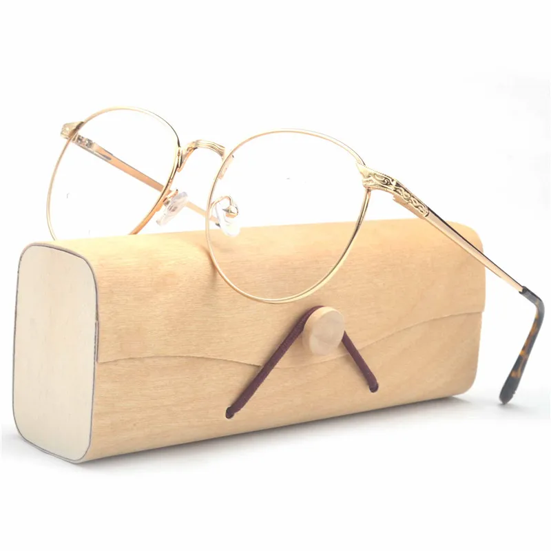 MINCL/2017 Винтажные Унисекс Ретро стильные металлические круглые оправа очки