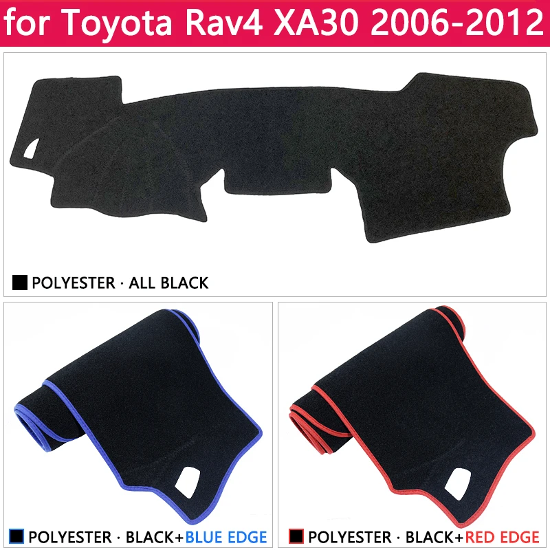 Для Toyota Rav4 XA30 2006 ~ 2012 для Previa RAV 4 30 Противоскользящий коврик на приборную панель