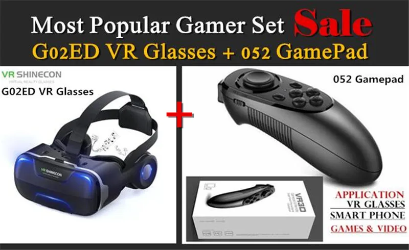 Blu-Ray VR Виртуальная реальность 3D очки коробка стерео VR Google картонная гарнитура шлем для IOS Android смартфон, Bluetooth рокер
