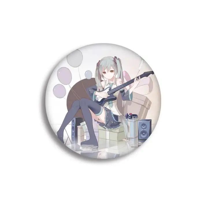 5 шт. Kawaii Hatsune Miku значок косплея Вокалоид Рин Лен Брошь булавка коллекция значок для рюкзака Одежда Игрушки