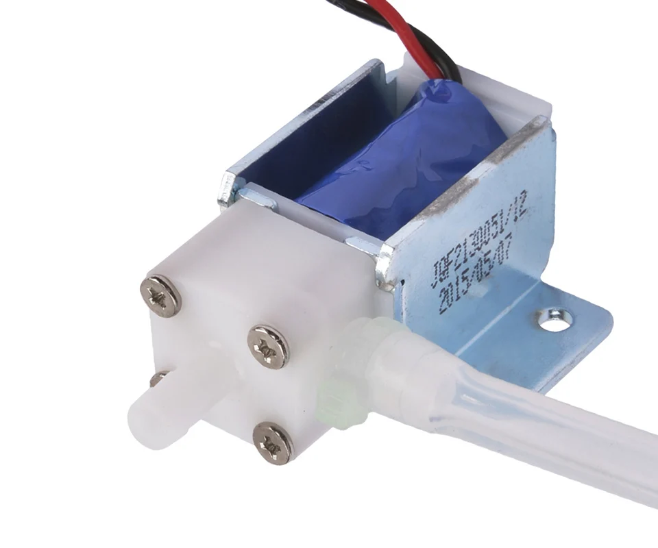 YIMAKER DC12V нормально открытый Соленоидный клапан Миниатюрный Электрический водяной клапан Snuffle клапан