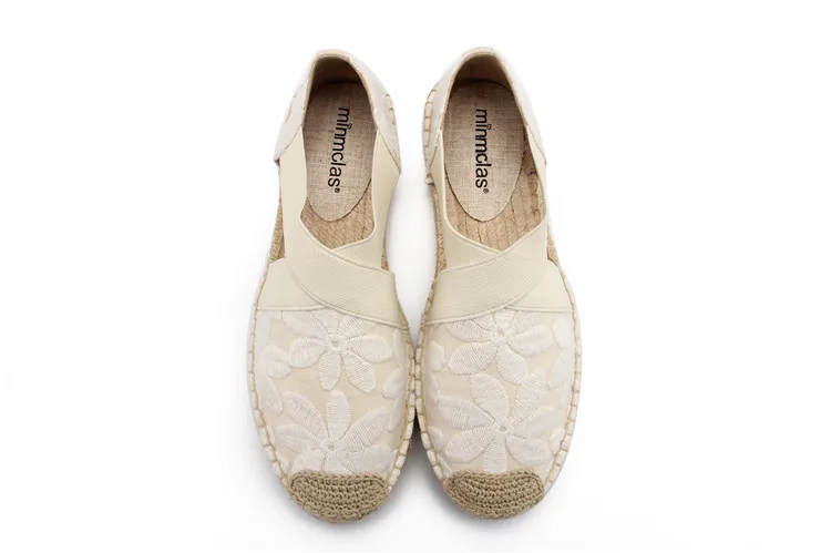 Новинка года; Alpargatas espadrilles; удобные слипоны с рисунком; Женские Повседневные тапочки; дышащие льняные парусиновые тапочки для девочек