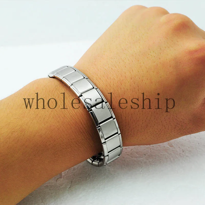 Серебряный титановый браслет для здоровья мощность нано энергия германий